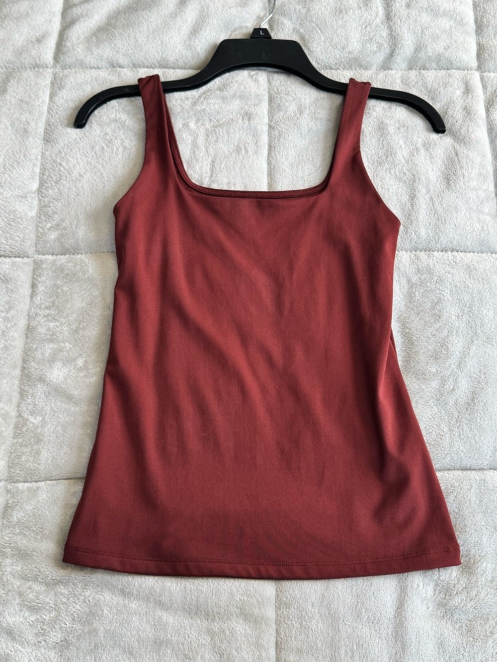 Nine West Rust Square Neck Tank - Women's